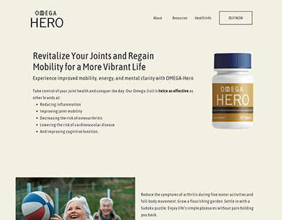 SPEC WORK - Product Page - OMEGA-Hero
