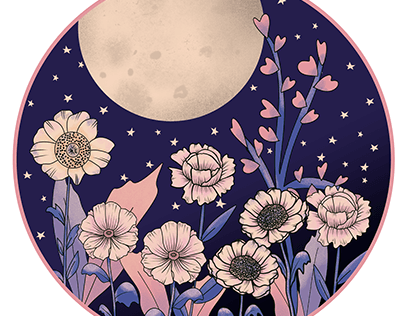 Moonlight garden