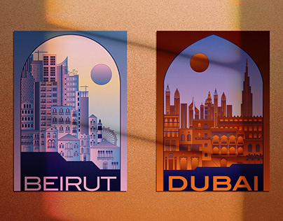 From Beirut to Dubai | Poster Design