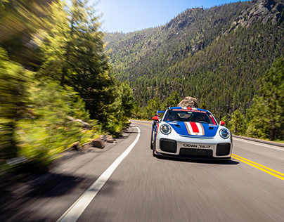 Porsche 911 GT2RS on Pikes Peak - Crown Rally
