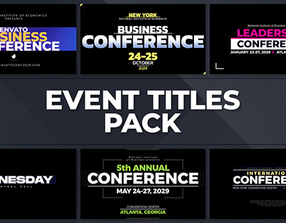 Event Titles Pack