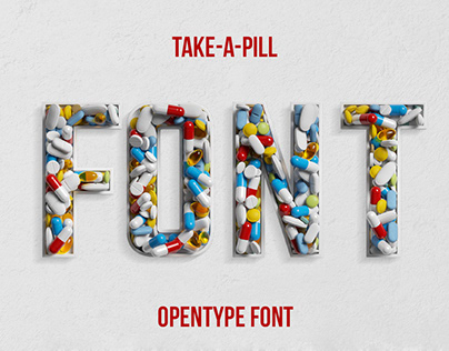Take a Pill Font