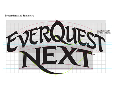 EverQuest Next Logo Usage Manual and Metric