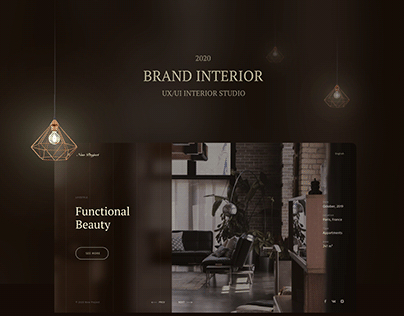 Brand Interior – UX/UI Interior Studio