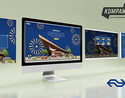Internal campaign for Kumpany Amsterdam for NS