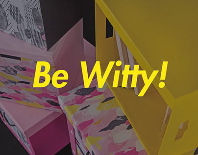 BE WITTY!-Pattern design