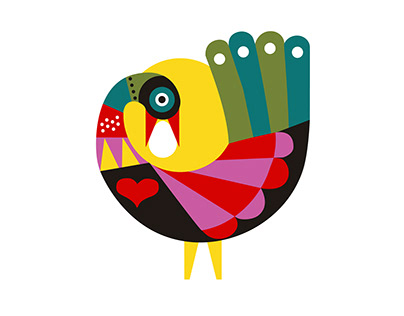 Sankofa Bird Icon for Venture Local Fair