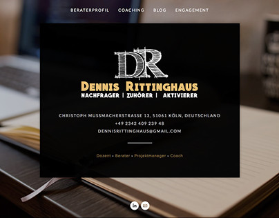Corporate & Web Design for Business Man