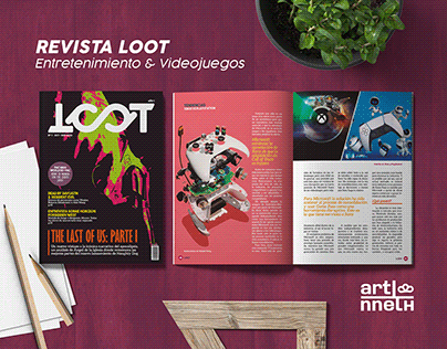 Project thumbnail - Revista Loot [Editorial]