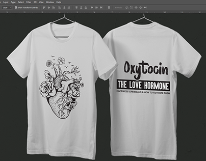 Oxytocin the love hormone T-shirt