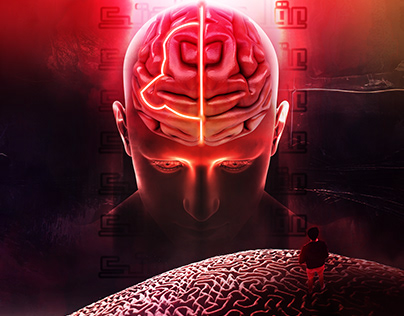 poster design(your mind is your maze)