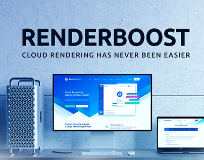 RenderBoost Website Design 2020