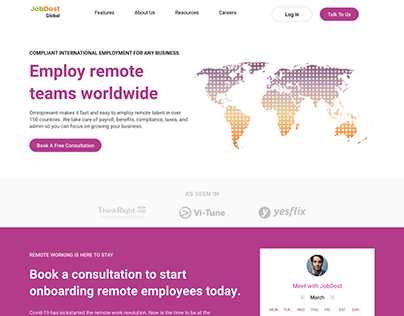 Employ remote teams worldwide
