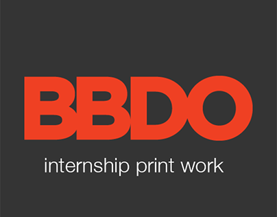 BBDO Internship Work