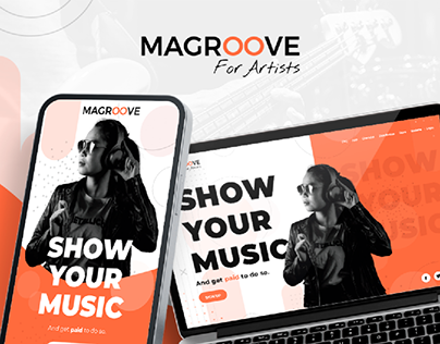Project thumbnail - UI/UX | Magroove for Artists