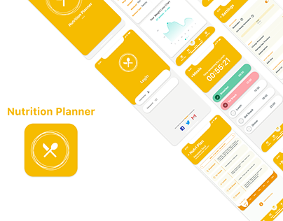 Nutrition Planner - Mobile iOS - UI/UX
