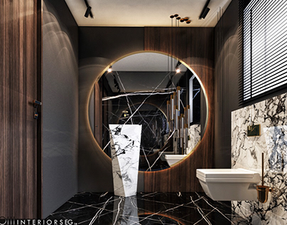 Luxurious Guest Bathroom Design | Ismailia EG