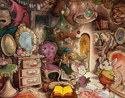 Sleep Tight, Mice - Christmas Storybook - part 1.