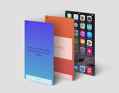 Focus List | iOS App Icon Design