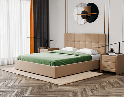 Визуализация кровати GRETA GRAND