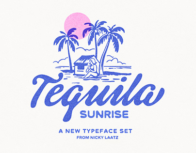 Tequila Sunrise Typeface