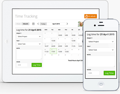 Moneypenny Time Tracking App