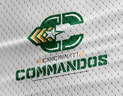 Cincinnati Commandos Logo Concept