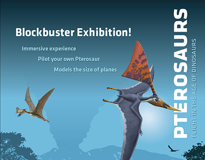 Signage: Pterosaurs: Flight in the Age of Dinosaurs