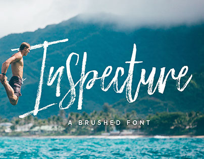 Inspecture Brush Font
