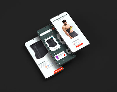 Shaper Belt App UI Design