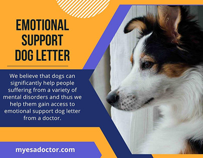 Emotional Support Dog Letter