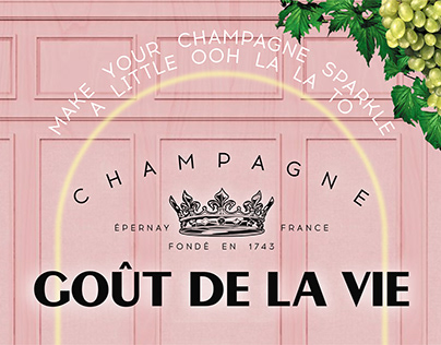 GOÛT DE LA VIE logo champagne