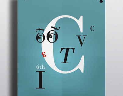 The personality of typefaces, 6th ICTVC
