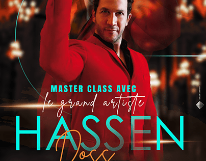POSTER MASTER CLASS WITH THE ARTIST HASSEN DOSS