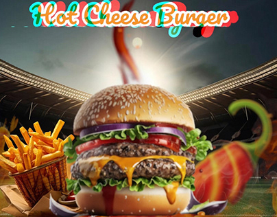 Hot cheese Burger