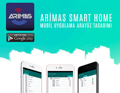 Arimas - Mobil Uygulama Arayüz Tasarımı