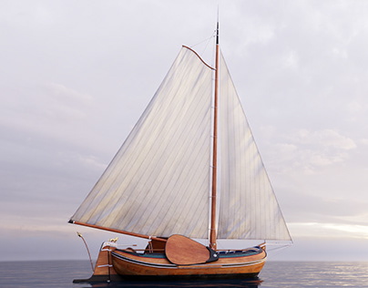 Boeier yacht 3D model
