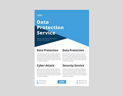 Data protection service flyer