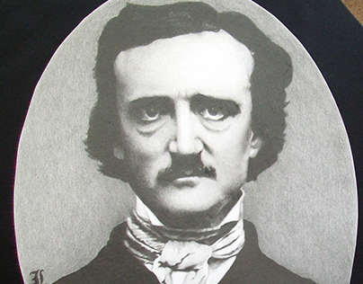 Edgar Allan Poe | A4 graphite portrait