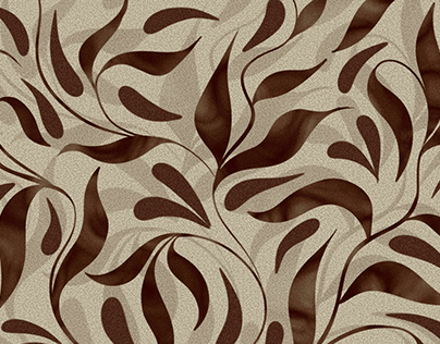 Minimalistic leaf pattern