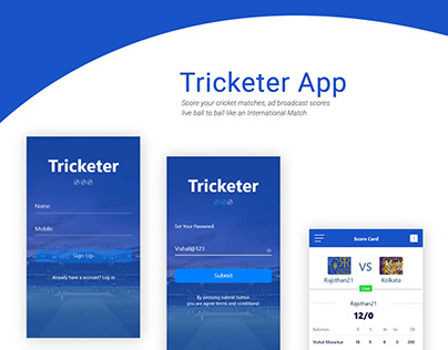 Tricketer - Cricket Live Score App