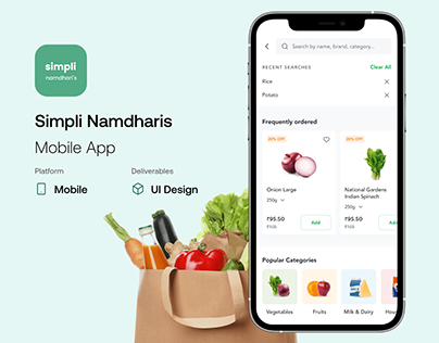 Revamping search experience for online grocery shopping