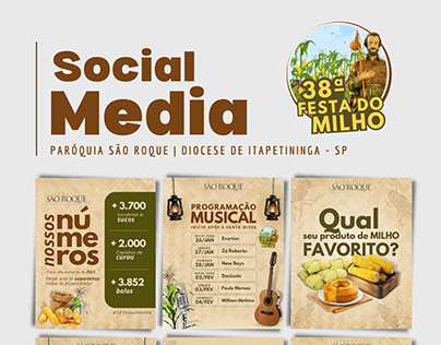 SOCIAL MEDIA - FESTA DO MILHO