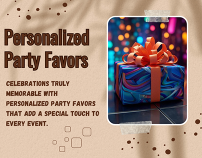 Party Favors Adding a Special Touch to Your Celebration