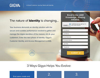 Project thumbnail - Gigya IT Awareness Campaign 2015