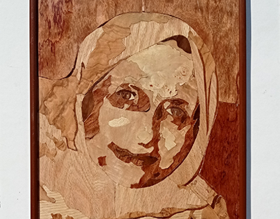 Wood portrait