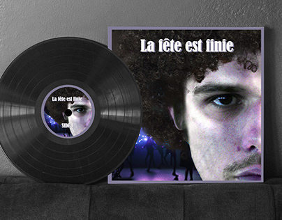 Vinyle - Orelsan La Fête Est Finie - Style années 70
