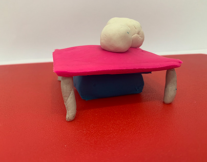 (Villa Savoye) Workshop Model 1 - Play Dough