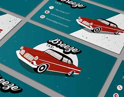 Business Card in Retro Style