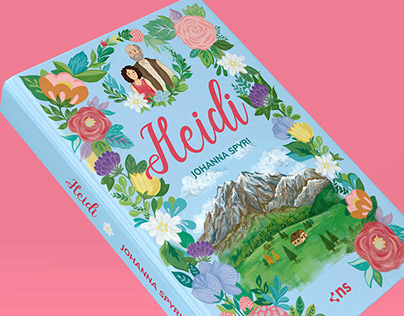 Heidi: cover and illustrations